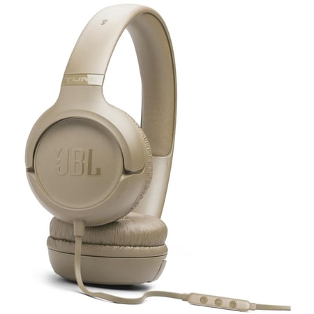 جي بي ال - سماعة رأس سلكية بوصلة يو اس بي سي بدون شحن JBL Tune 530C - بيج