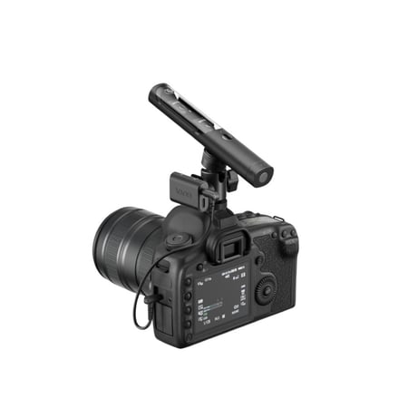 بويا - مايك لاسلكي بعزل ضوضاء ذكي علبة شحن تتحول لمقبض مقابلات مع مرسلين BOYA Magic - اسود