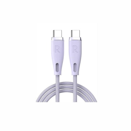 لك راف باور تايب سي الى تايب سي نايلون بقوة 60 واط بطول 1.2متر - بنفسجي