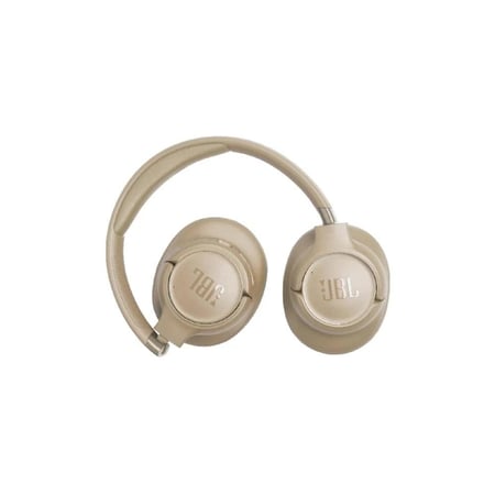 جي بي ال - سماعة رأس لاسلكية مع إلغاء ضجيج تكيفي JBL Tune 780NC - بيج