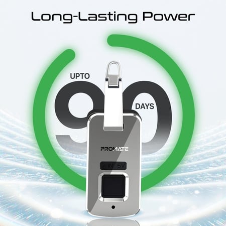 أحدث حقيبة تقنية ذكية بتصميم قوي يجمع الأمان والتنظيم الفائق. مزودة بقفل بصمة متطور، سعة 2.1 لتر، خامة مقاومة للماء، سحاب YKK متين، فتحة بطاقات جلدية، مقابض مزدوجة، وبطارية تدوم حتى 3 أشهر—الخيار الأقوى للعمل والسفر بأناقة UrbanPouch-Pro