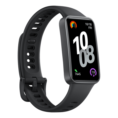 ساعة هواوي الذكية Band 8 الإصدار القياسي تصميم فائق النحافة تتبع النوم العلمي عمر بطارية طويل النسخة العالمية