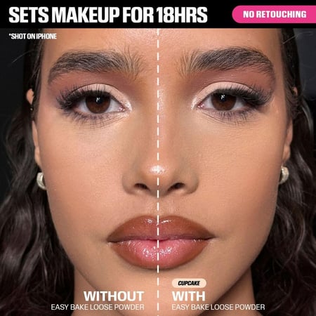 لوس باودر إيزي بيك السائبة بحجم صغير من هدى بيوتي