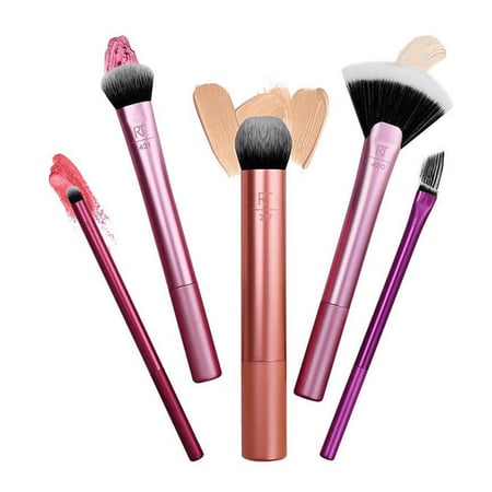 مجموعة فرش المكياج الاساسية من ريل تكنيك - 5 فرش