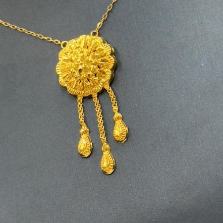 عقد كرسي جابر ذهب عيار 21