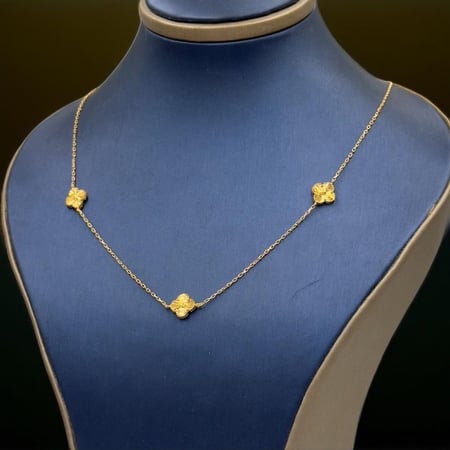 عقد تصميم عالمي ذهب عيار 21