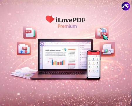 صوره توضح اشتراك ilovepdf premium لتعديل الملفات وضغطها