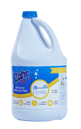 كرتون مبيض ملابس ( 3.75 لتر  ) - مصنع زاهر بلس