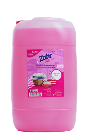 جالون منعم ملابس ورد ( 30 لتر ) - مصنع زاهر بلس