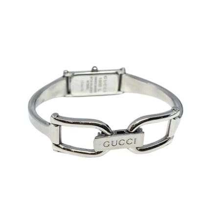 GUCCI 1500L Pink and Silver Vintage Watch - Early 2000s