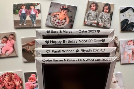 6 صور مغناطيسية 6.35*6.35 سم