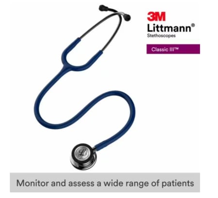 سماعة طبيب ليتمان 3M™ Littmann® 5863 Classic III™ Monitoring Stethoscope