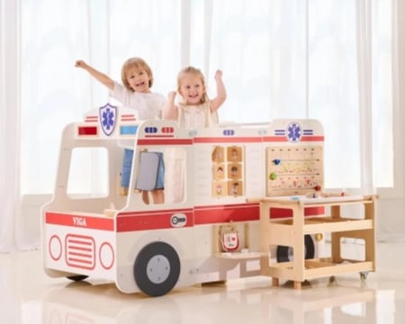 محطة الإسعاف المتكاملة مع الملحقات مقاس :150*101*104سم