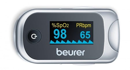جهاز قياس التأكسج النبضي Beurer PO40