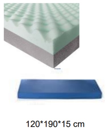 مرتبة  طبية فوم عالية المرونة عرض 120 Relieve  MR-15XXL SUPER BREATH