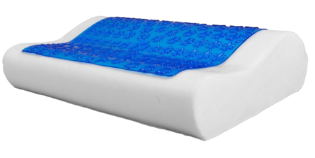 وسادة نوم جل طبية للسرير ميمورى فوم موديل HTG101
