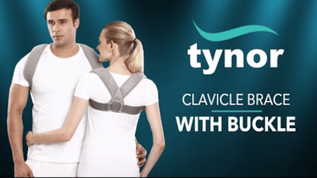 تينور دعامة الظهر والكتف TYNOR C 05 CLAVICLE BRACE WITH VELCRO