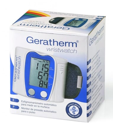 جهاز قياس ضغط الدم من المعصم – Gerathem wristwatch