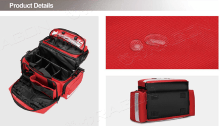 شنطة (مسعف) اسعافات اولية DW-KAQ15 (بدون المحتويات)