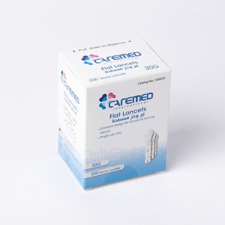 ابر وخز مسطحه اكتيف Flat Lancets