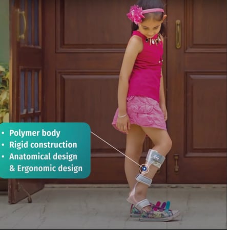 تينور جبيرة سقوط القدم اطفال TYNOR D 17 FOOT DROP SPLINT CHILD
