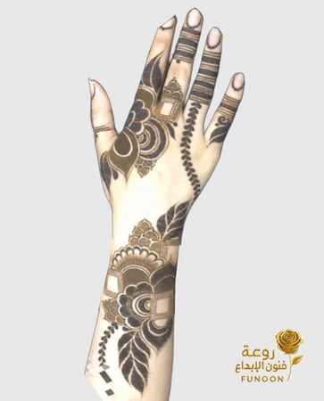 نقش حناء-FUNOONALABDA
