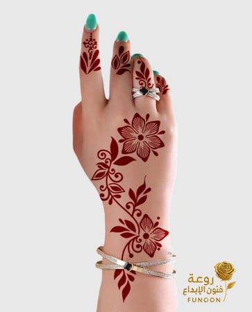 نقش حناء-FUNOONALABDA