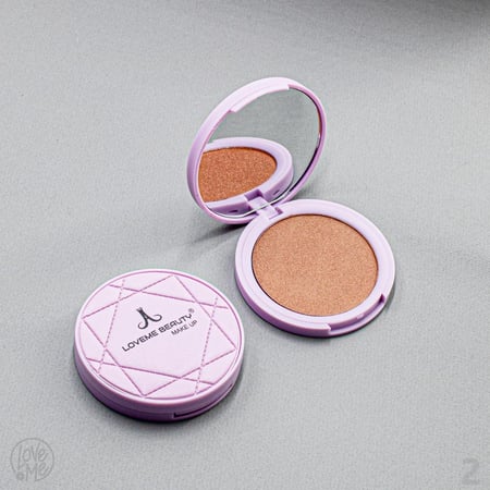 شاين هايلايتر ب بلون البرونز اللامع اضاءة لامعة من لافمي بيوتي