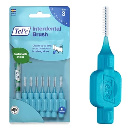 فرش مابين الأسنان ناعمة IDB BLUE