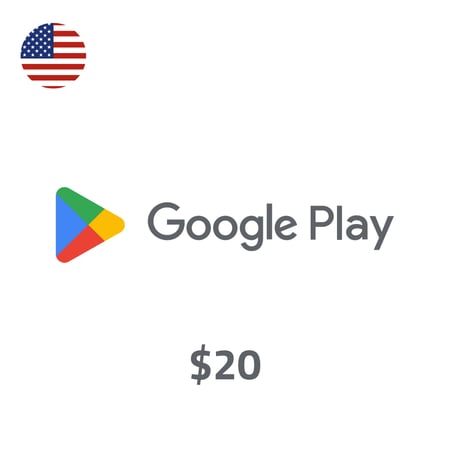 جوجل بلاي 20 دولا ستور امريكي