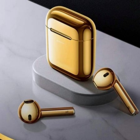 سماعة أذن لا سلكية ذهبي من جويروم JOYROOM موديل JR-TO3S