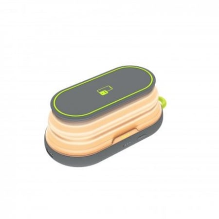 سكيني - Skinny بنك طاقة بسعة 5,000mAh بلون ابيض Amber5