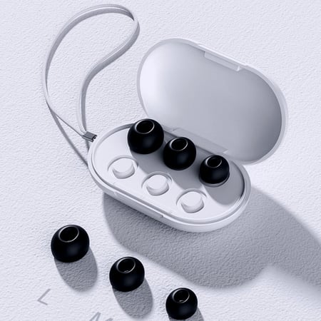 سماعة أذن لا سلكية سوداء لأيفون من جويروم JOYROO الأصدار الخامس موديل