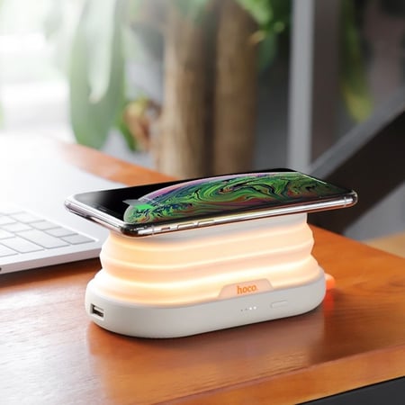 سكيني - Skinny بنك طاقة بسعة 5,000mAh بلون ابيض Amber5