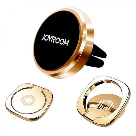 قاعدة  جوال مغناطيسية ومسكة صغيرة ريشة للسيارة ريشة لفتحات التكييف