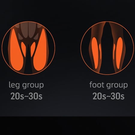 جهاز تدليك مساج مع 5 رؤس ماركة جويروم JOYROOM موديل JRGH101