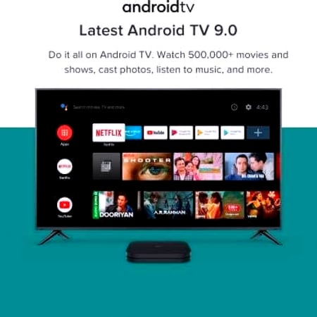 جهاز ماي بوكس Mi Box 4k من شاومي Xiaomi لتحويل التلفزيون إلى جهاز ذكي