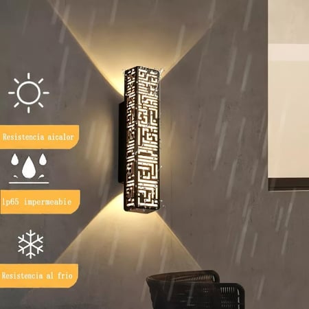 مصباح جداري ليد اضاءه اصفر