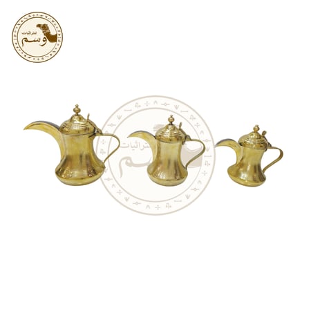 طقم دلال منفوخ نحاس أصفر للإستخدام