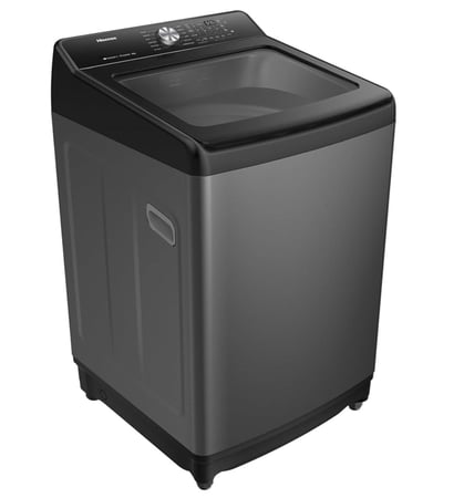 غسالة ملابس هايسنس اوتوماتيك 11 كيلو فتحه علوي استيل