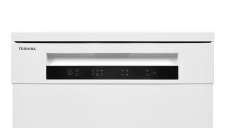 غسالة صحون توشيبا 6 برامج 14 مكان ابيض 2 ارفف