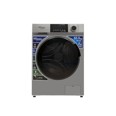 غسالة سوبر جنرال مع مجفف 100 حراري 10.5 كيلو