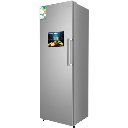 فريزر فيشر باب واحد بخار 9.8 قدم انفرتر اللون استيل ادراج