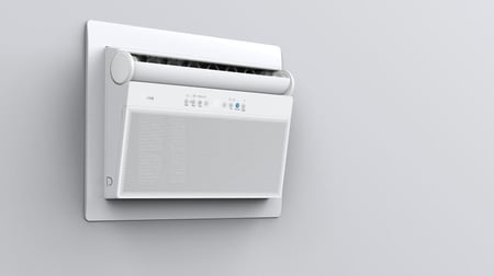 مكيف ميديا شباك سبليت مقاس 24 بارد انفرتر واي فاي ريموت