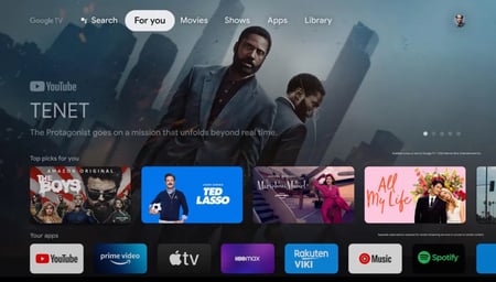 شاشة تلفزيون تي سي ال 65 بوصة TCL65V6B عالية الدقة HDR10