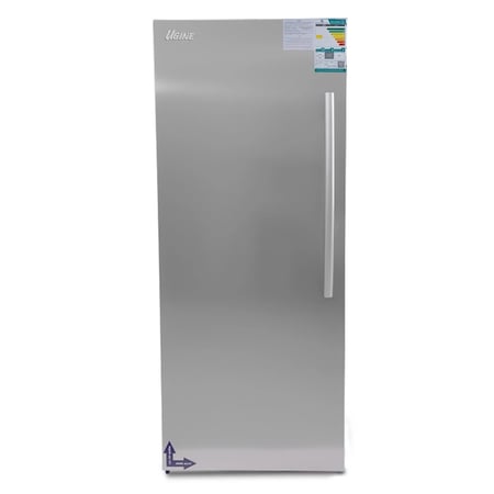 فريزر واقف يوجين 13.5 قدم باب واحد استيل بخار مع ميزة تحويل الى ثلاجة حسب احتياجك لها
