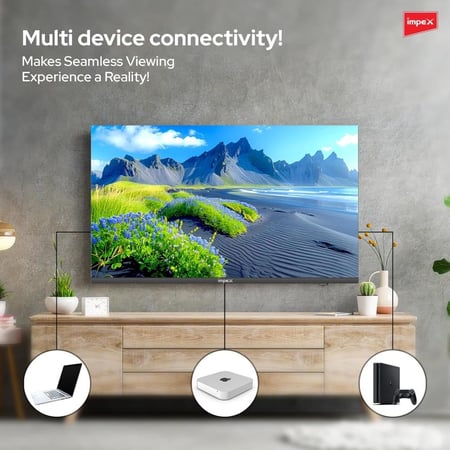 شاشة امبكس جلوريا 50 بوصة سمارت فوركية اندرويد 13