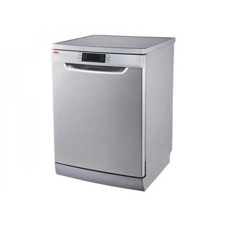 غسالة صحون هام 8 برامج 14 مكان 3 ارفف لون استيل HM14PSDW18