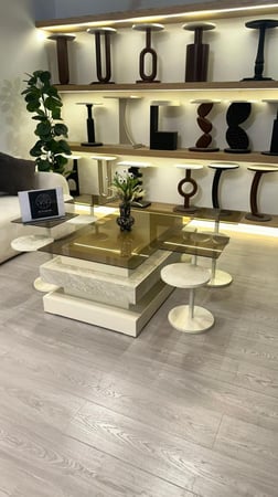 طقم الهبه 7 قطع لون اوف وايت