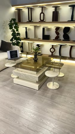 طقم الهبه 7 قطع لون اوف وايت